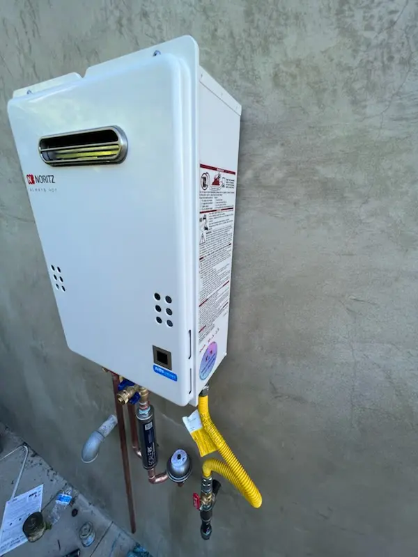 Tankless water heater installation for Peabody homes